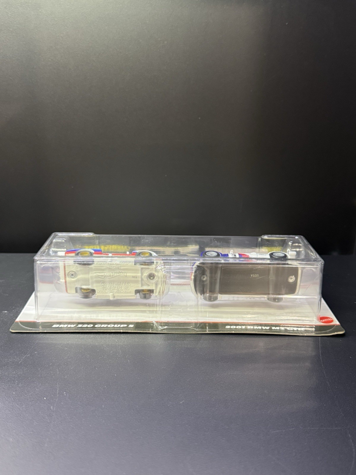 Hot Wheels Car Culture Premium 2 Pack BMW E30 Group 5 & 2001 BMW M3 GTR