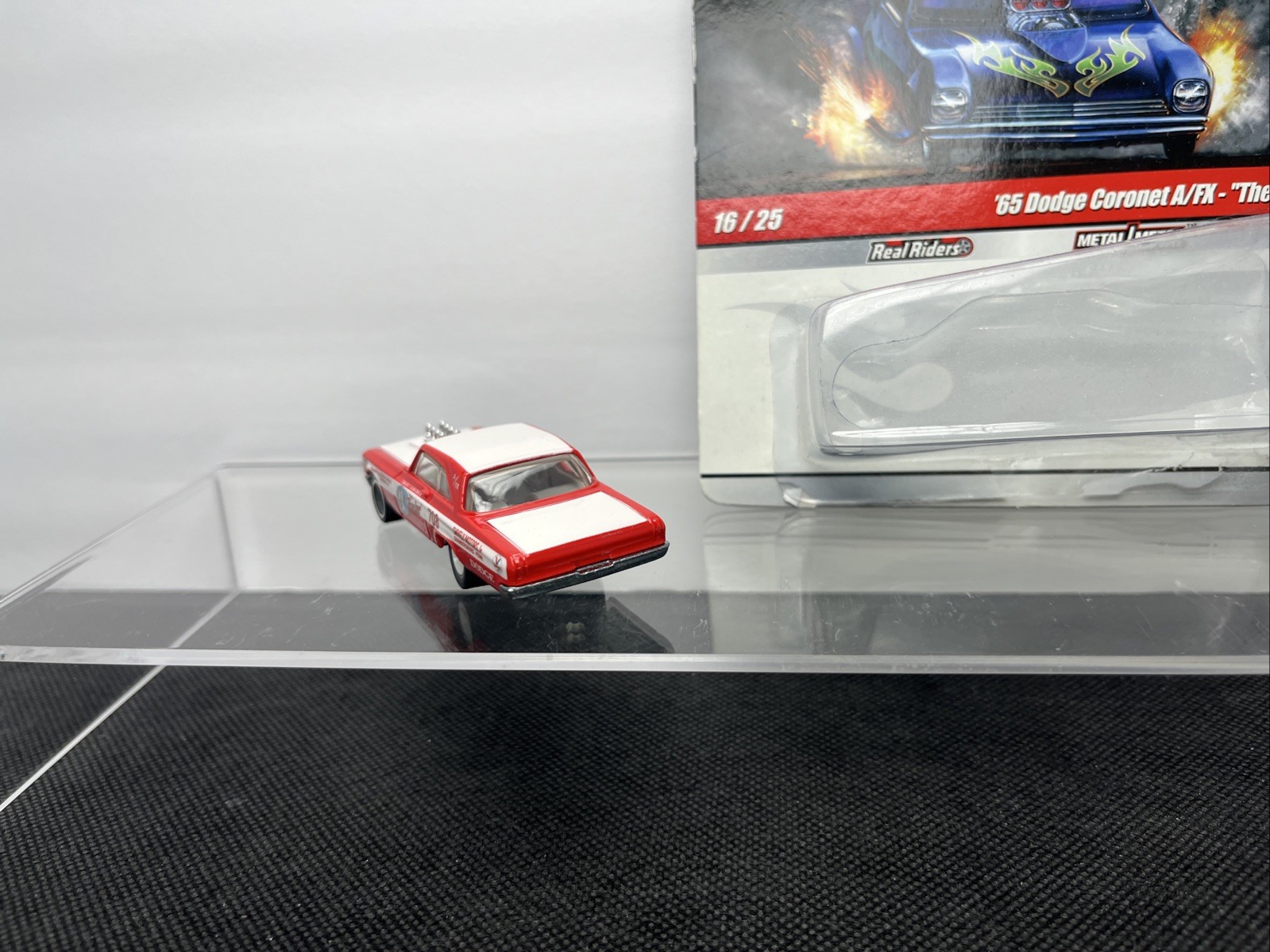Hot Wheels Drag Strip Demons # 16 65 Doge Coronet A/FX The Honker – LOOSE