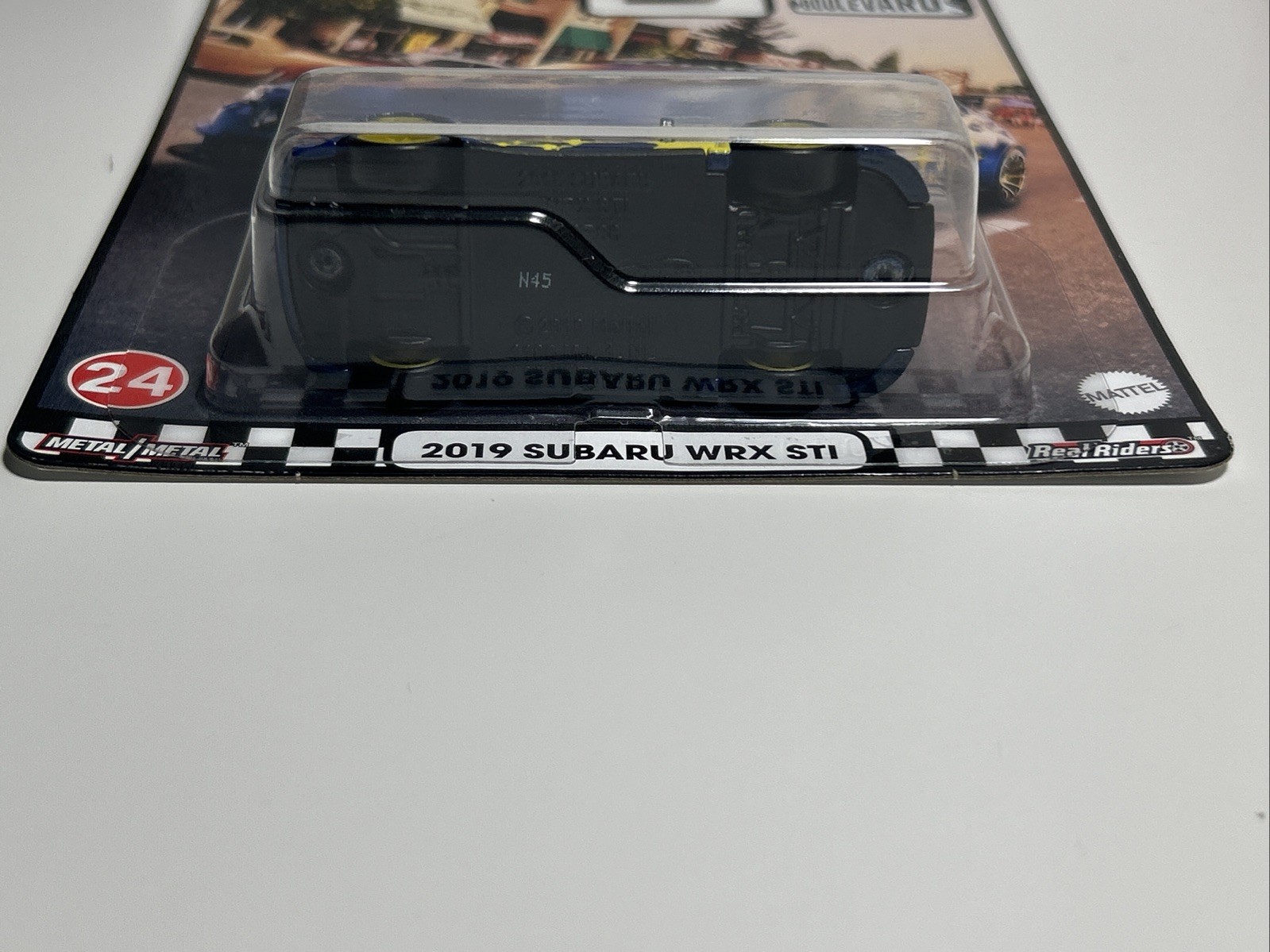 Hot Wheels Premium Boulevard 2019 Subaru WRX STI #24 MATTEL