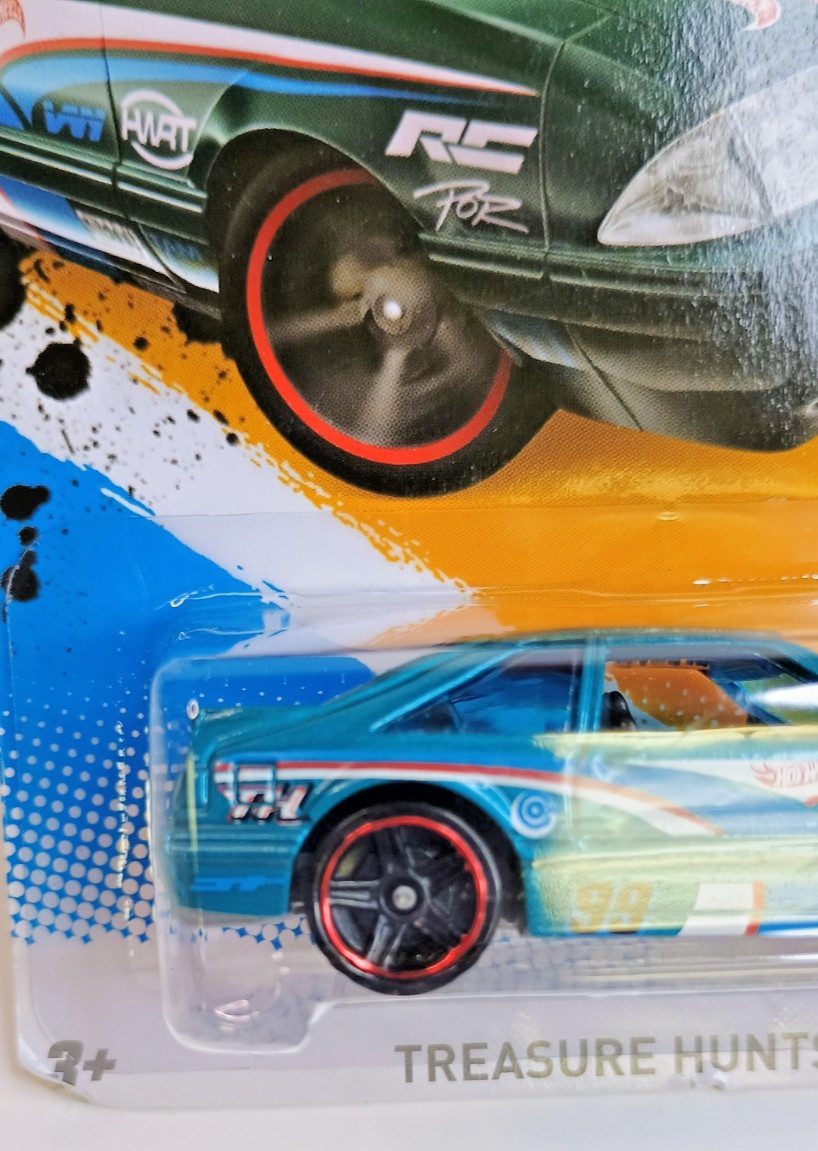 2011 Hot Wheels TREASURE HUNTS ’12 ~ ’92 FORD MUSTANG Blue ~ NEW SEALED