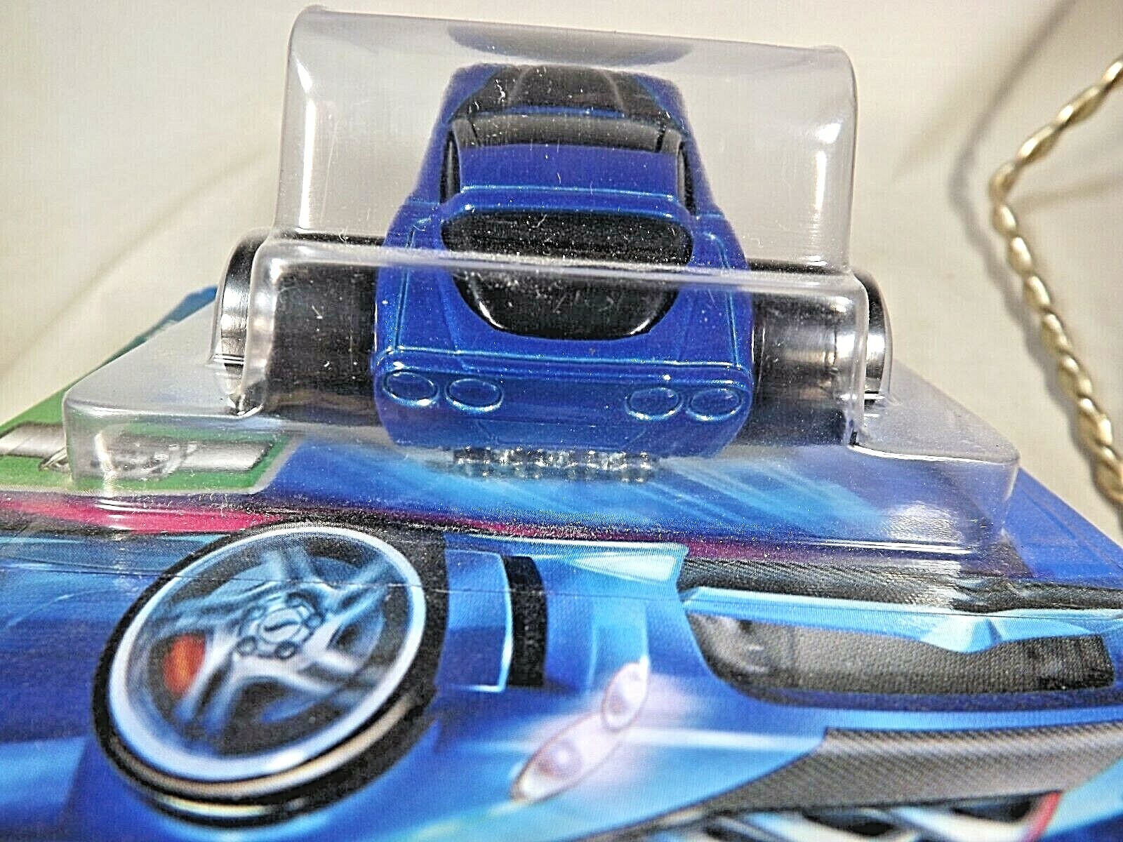 2004 Hot Wheels #95 First Editions FATBAX 2005 CORVETTE Blue w/o Red Taillights