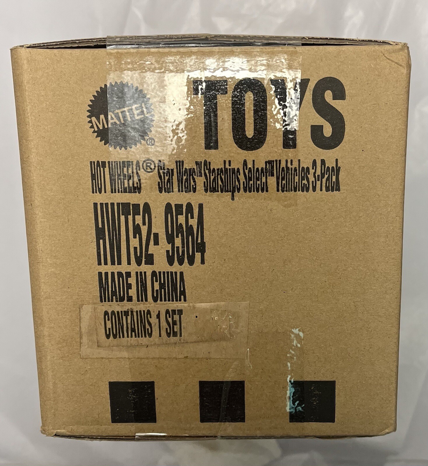 Hot Wheels – Star Wars Starships Select – Factory Sealed 3 Pack – #1/1, 12, 20