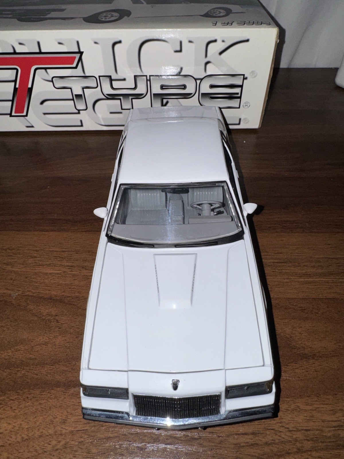 Rare 1:18 GMP White 1986 Buick Regal T-Type Diecast – 1 Of 5004 With Box!