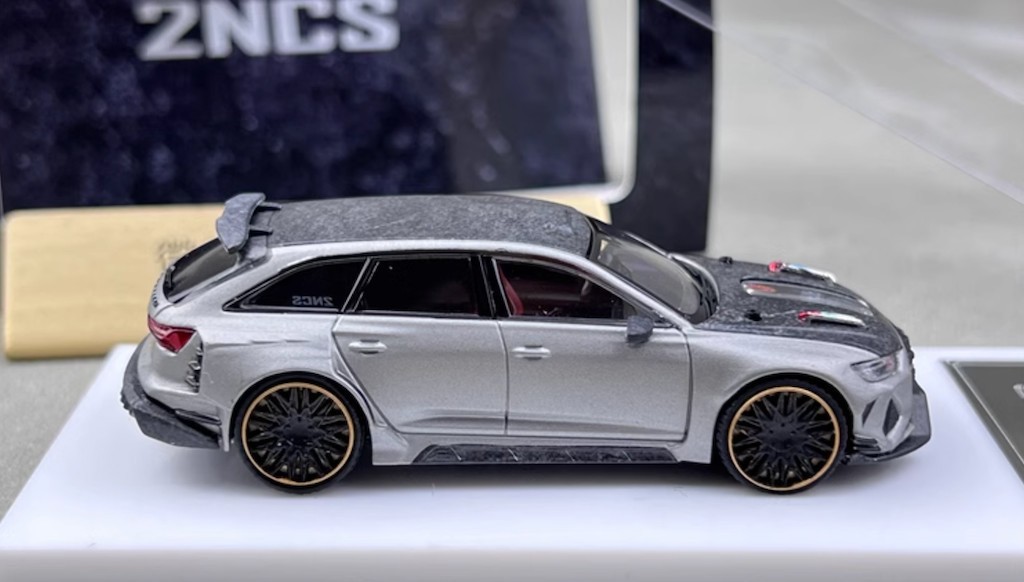 Top 1:64 RS6 2NCS Wagon Racing Sports Diecast Model Metal Car