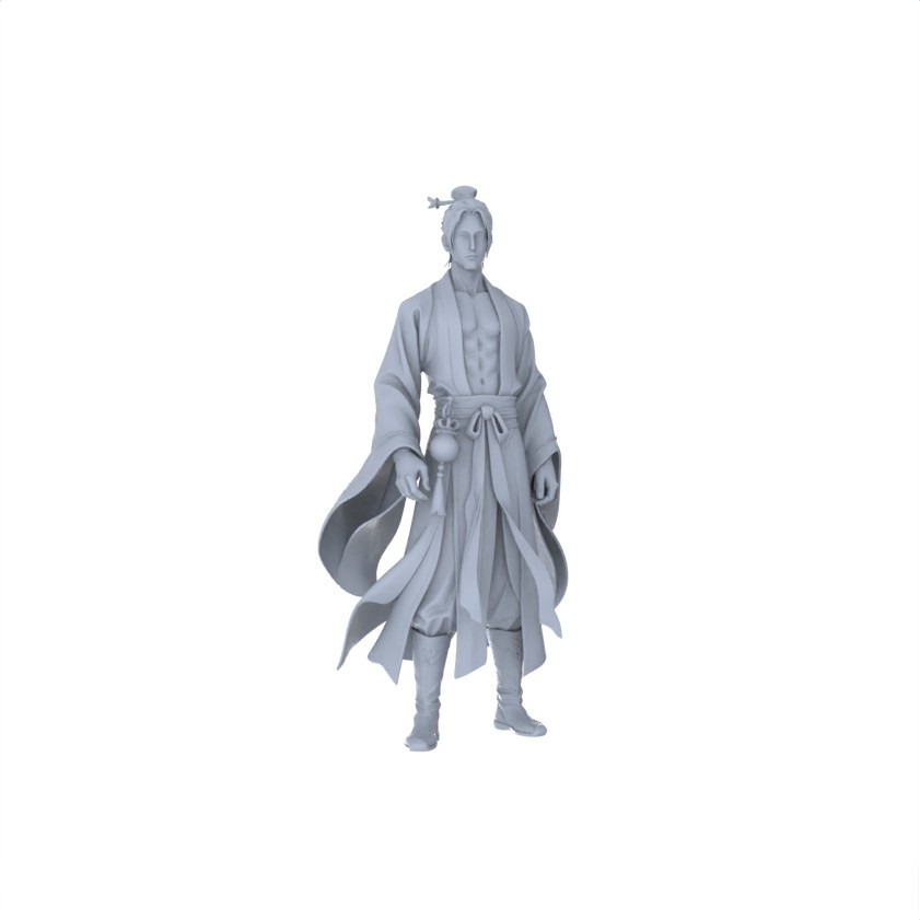 LYTR165 1/64/87/160 Ancient Style Fantasy Characters Xianxia Demon Figures Scene