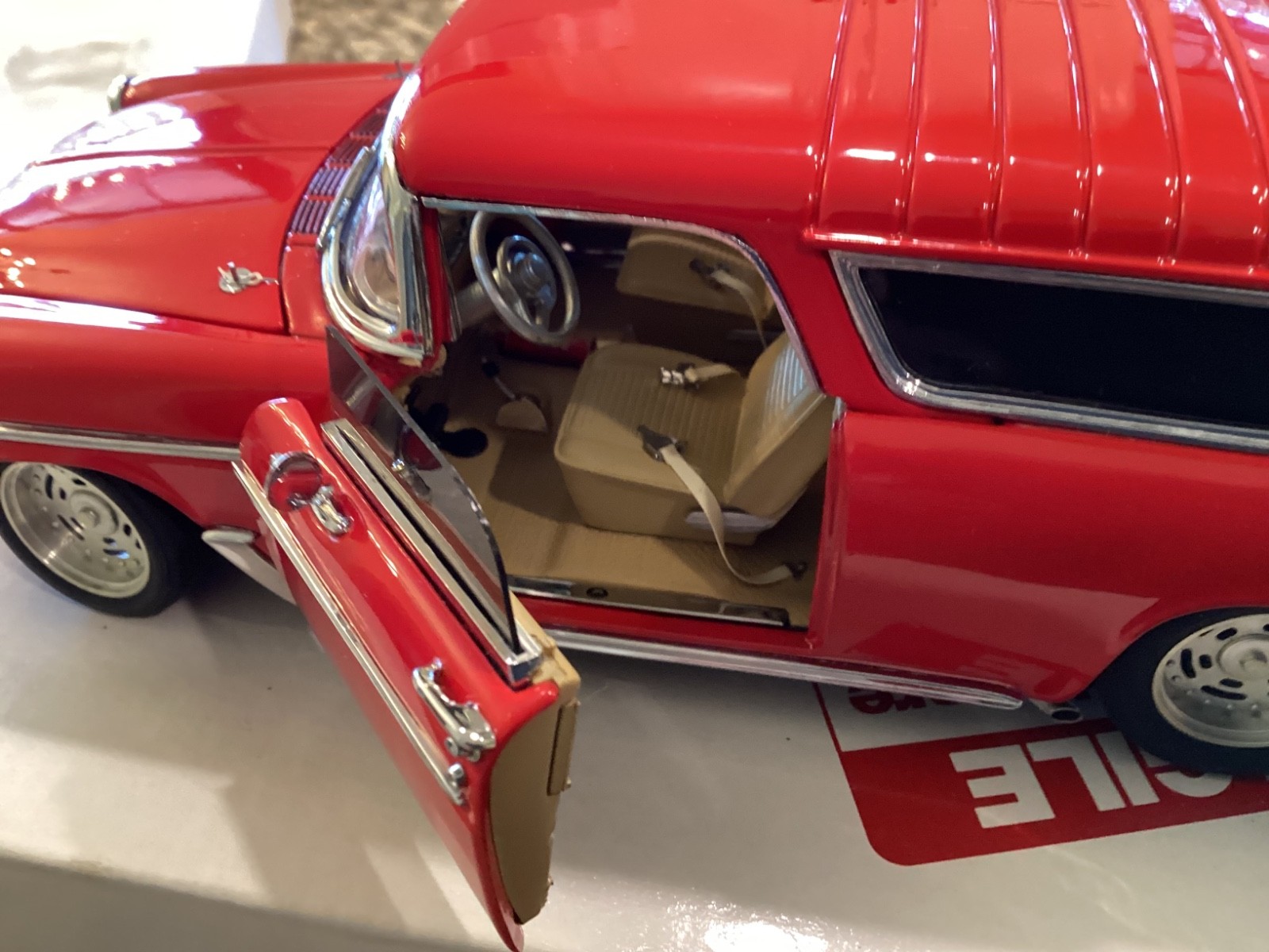 1/24 Danbury MINT 1955 Chevy Nomad Street Machine NOMAD RED