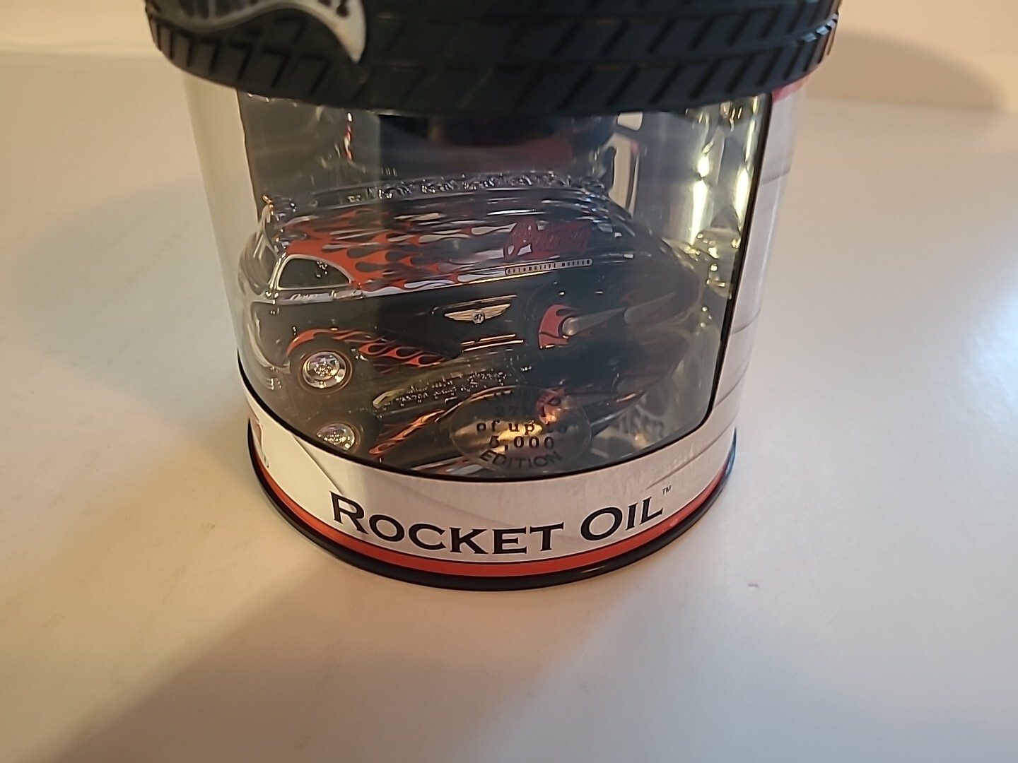 Hot Wheels Rocket Oil Tanker 2004 Petersen Automotive Museum Oil Can Black1/5000
