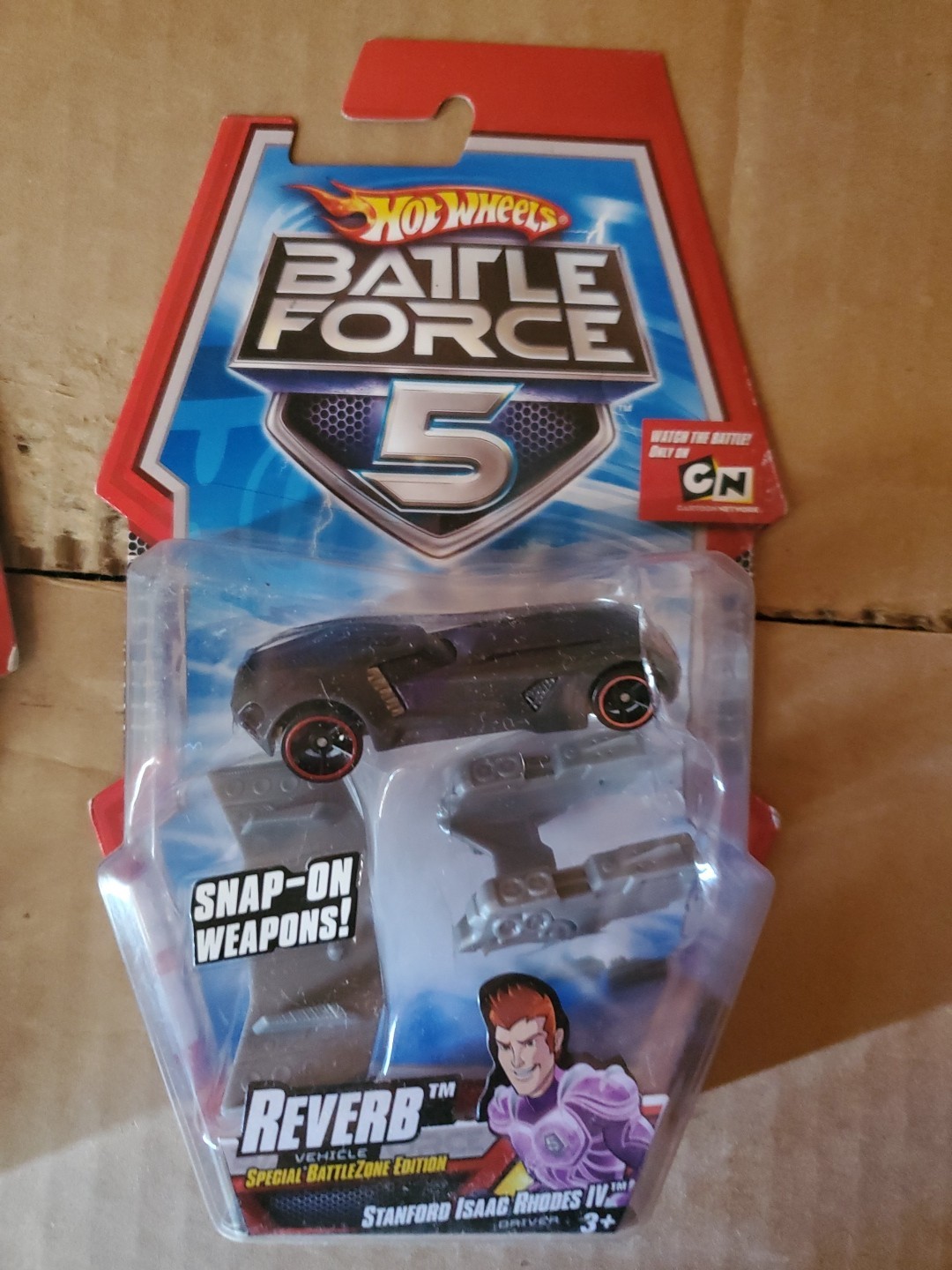 2011 Hot Wheels Battle Force 5 REVERB Special Battle Zone Snap On Weapons