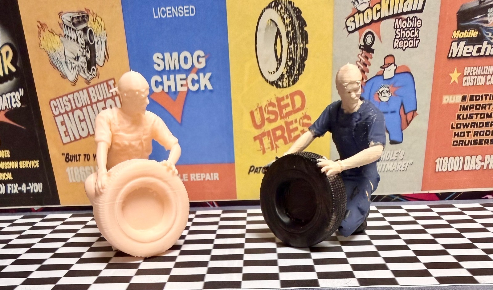 1:18 scale DIORAMA Accessories all NEW FOR JULY-2026