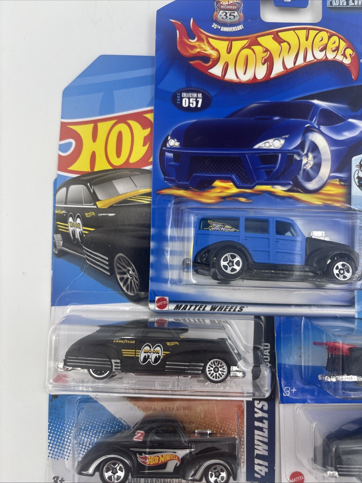 Hot Wheels ’40s 1940s LOT of 5 Woody Fleetline Truck Willy’s