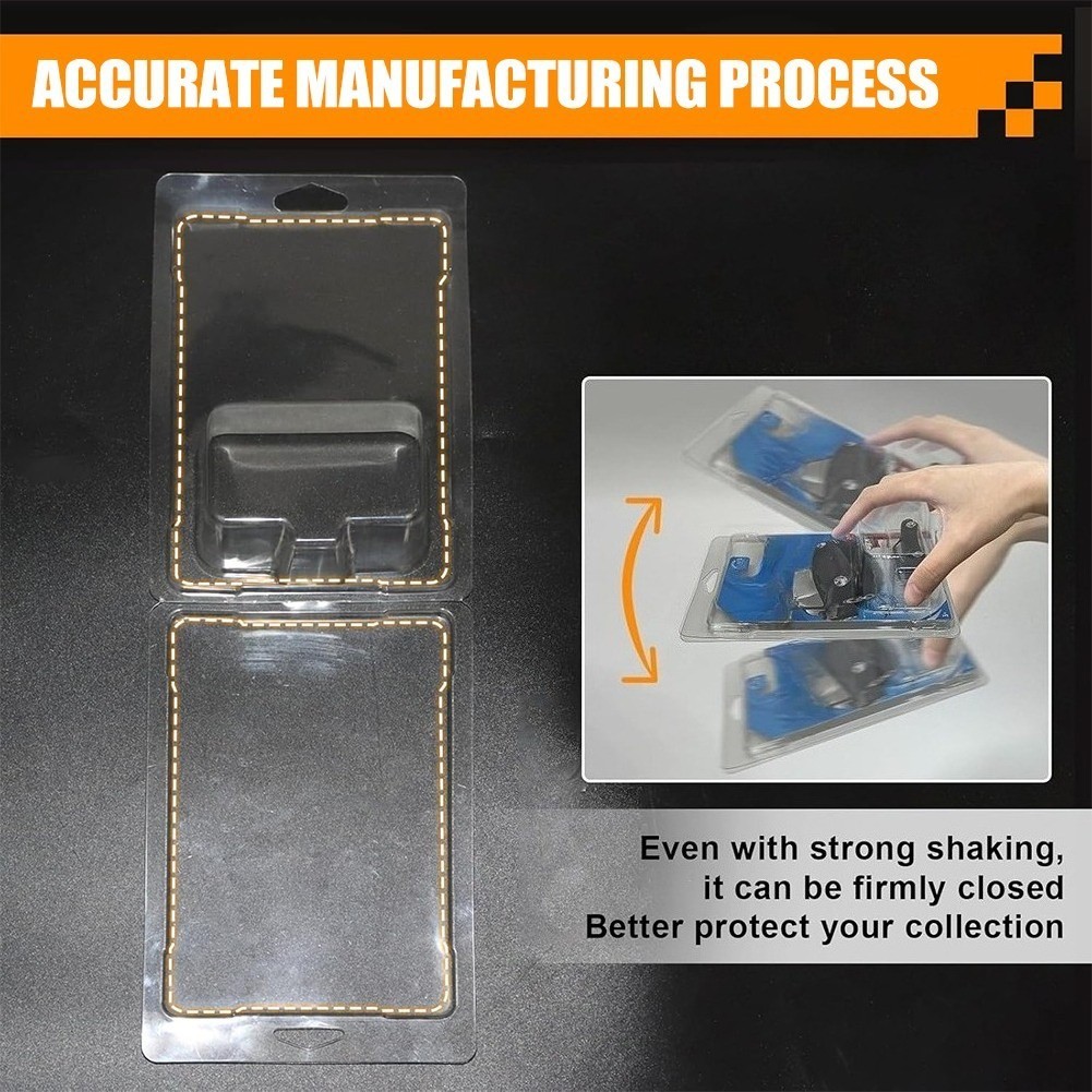 5-100x Display Case Storage Clamshell Protector For 1:64 Mainline Diecast Cars