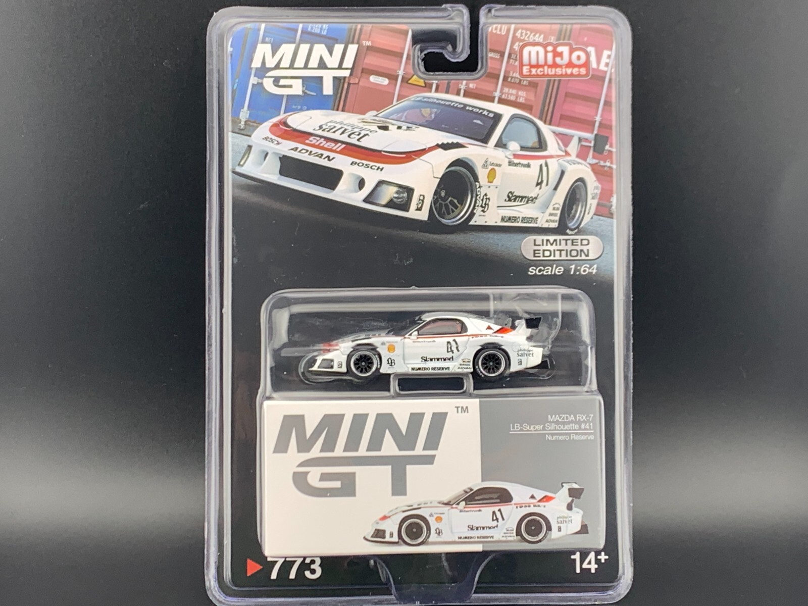 Mini GT MAZDA RX-7 LB-Super Silhouette #41 Numero Reserve #773 1/64
