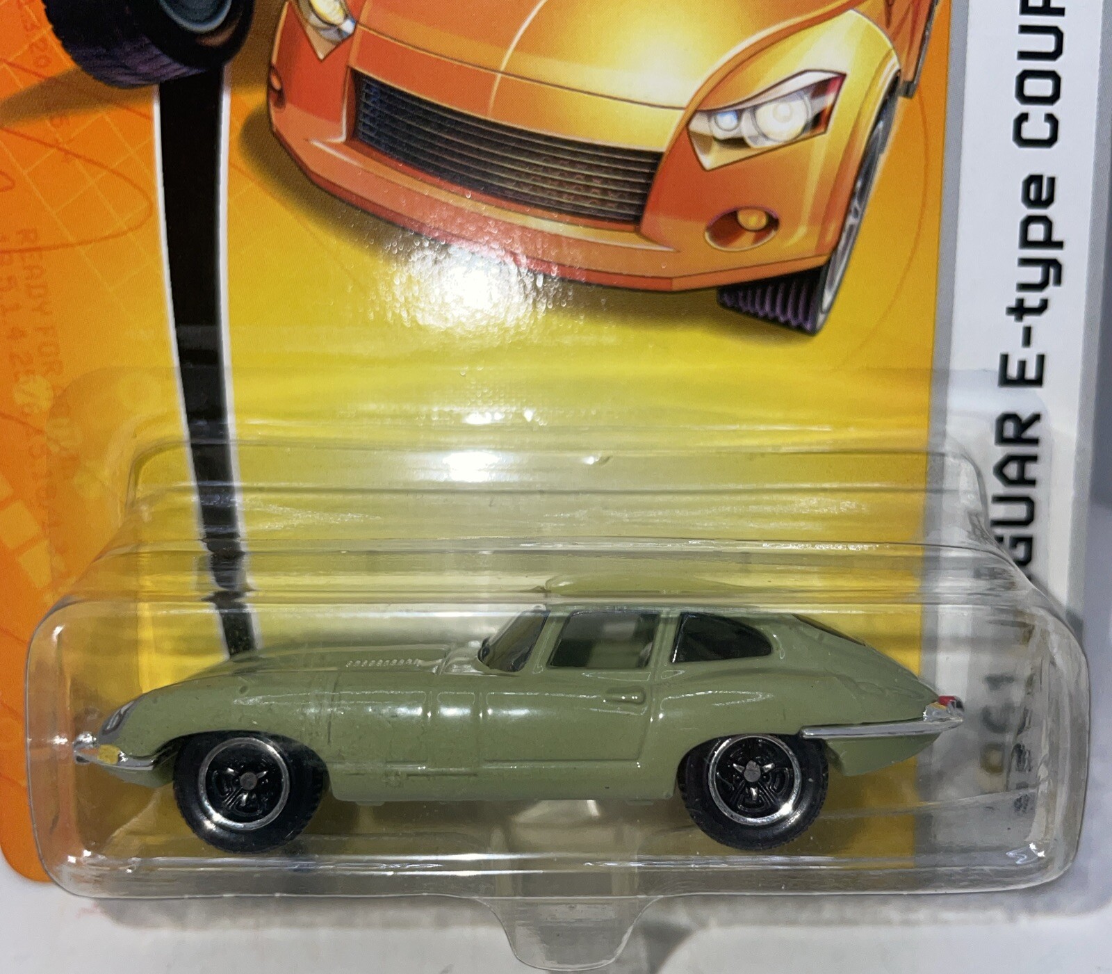 Matchbox 1961 Jaguar 1961 E-type Coupe #28 Green MBX Metal