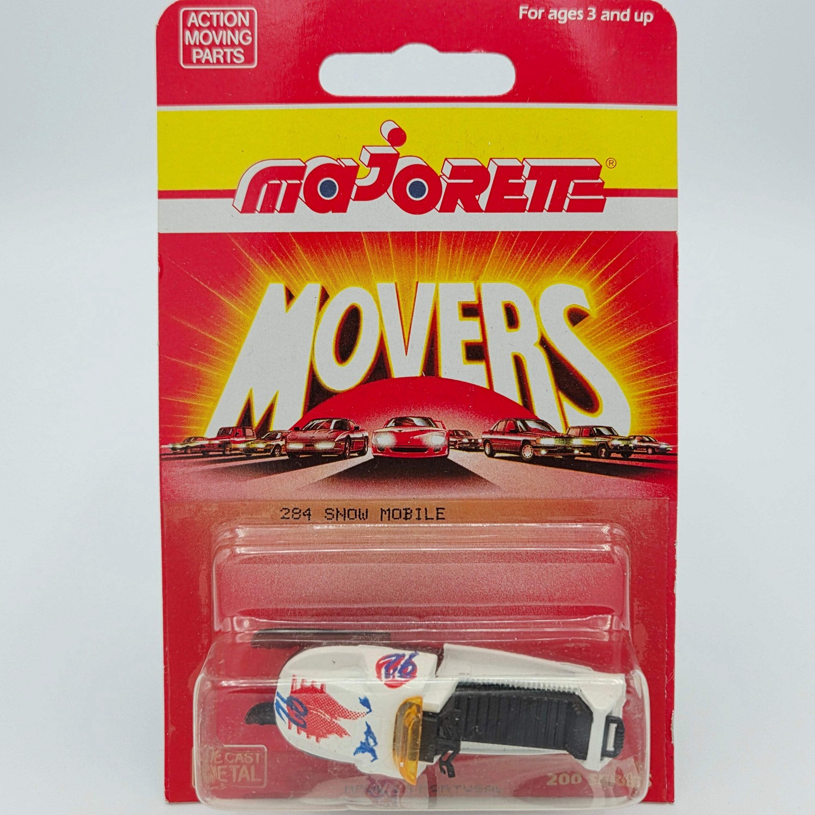 Majorette Snow Mobile #284 (1994 Movers 200 Series)
