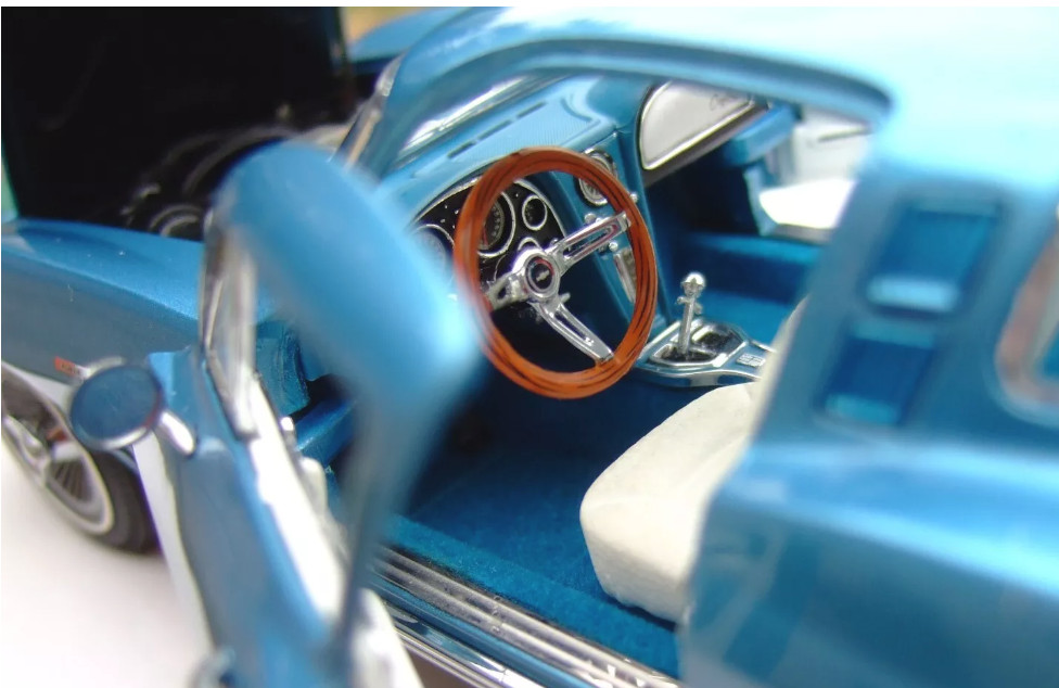 Corvette Chevrolet55Chevy57StingRay1:24Race12Car1963Classic1957Metal1966Model18