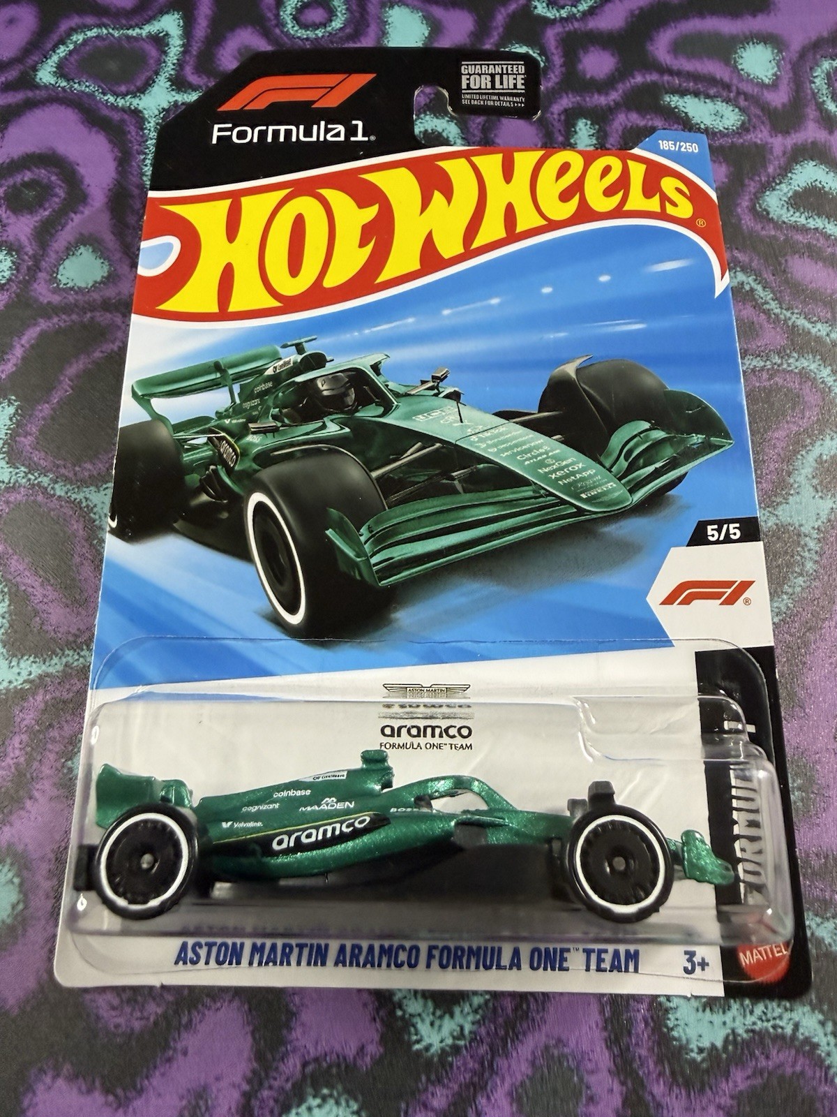 🔥2026 Hot Wheels F1 Aston Martin Aramco Formula One Team Formula 1 #185