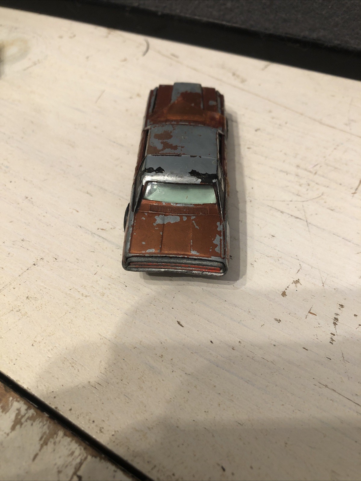 3 Vintage Johnny Lightning Topper 1969 1-Red,2-bronze Custom Thunderbird Redline