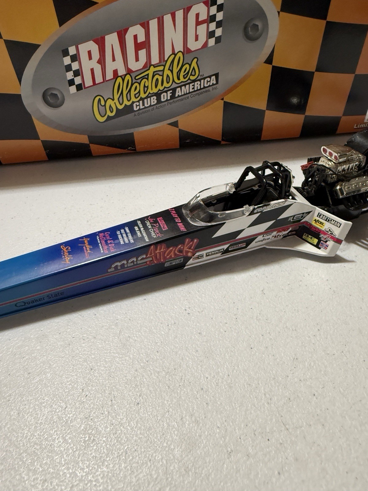 CORY MCCLENATHAN MAC ATTACK 1992 NHRA Top Fuel Dragster 1/24 Diecast