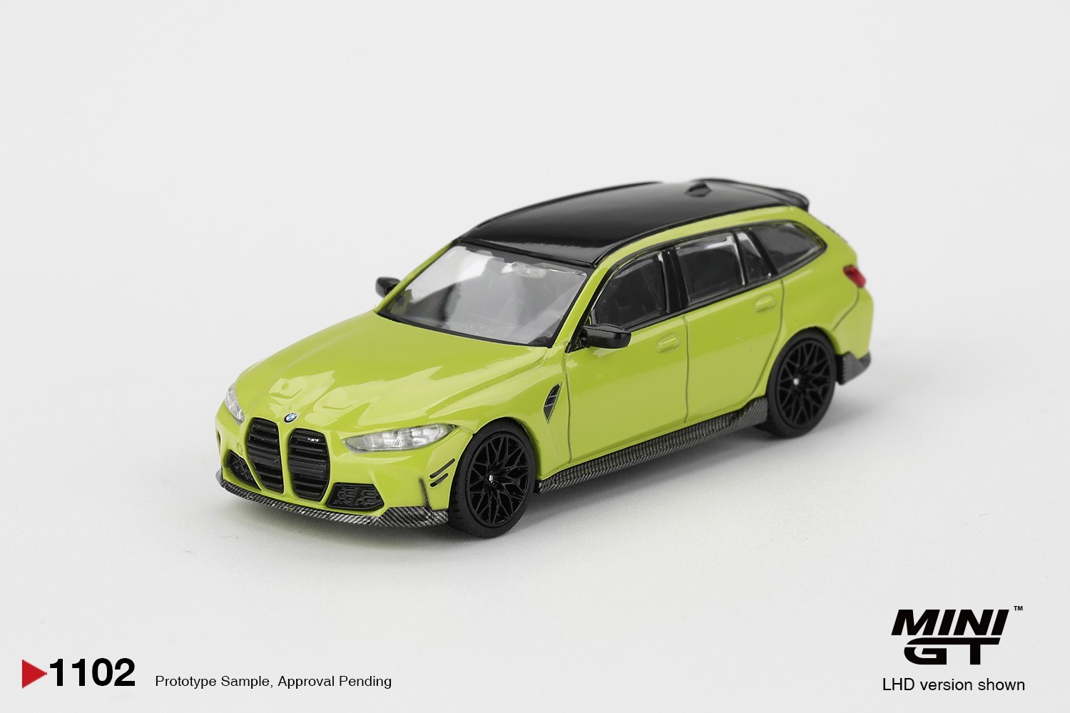 Mini GT 1:64 BMW M3 M Performance Touring – Sao Paulo Yellow #1102