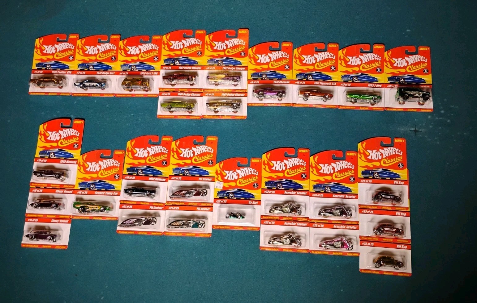 2004 Hot Wheels Classics Series 1 Lot Of 27, Assorted Variations NEW *Read Desc*
