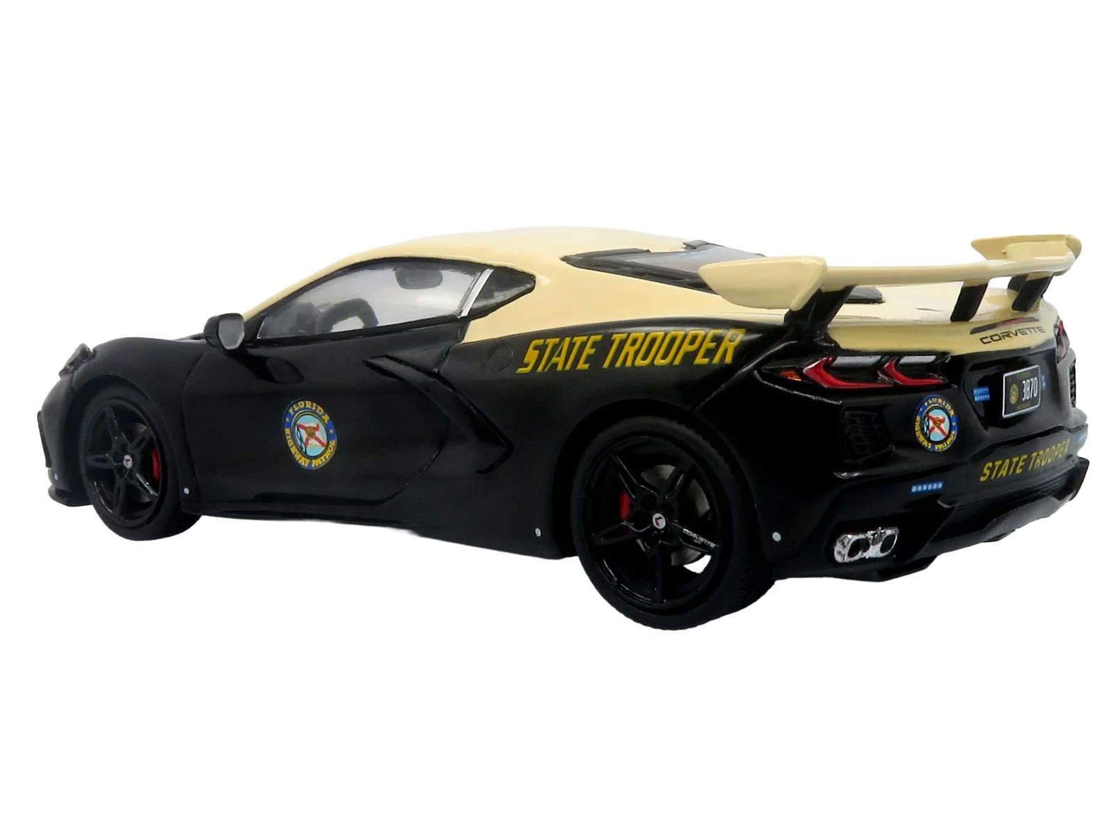 2023 CHEVROLET CORVETTE C8 POLICE “FLORIDA HP” 1/43 BY ICONIC REPLICAS 43-0660