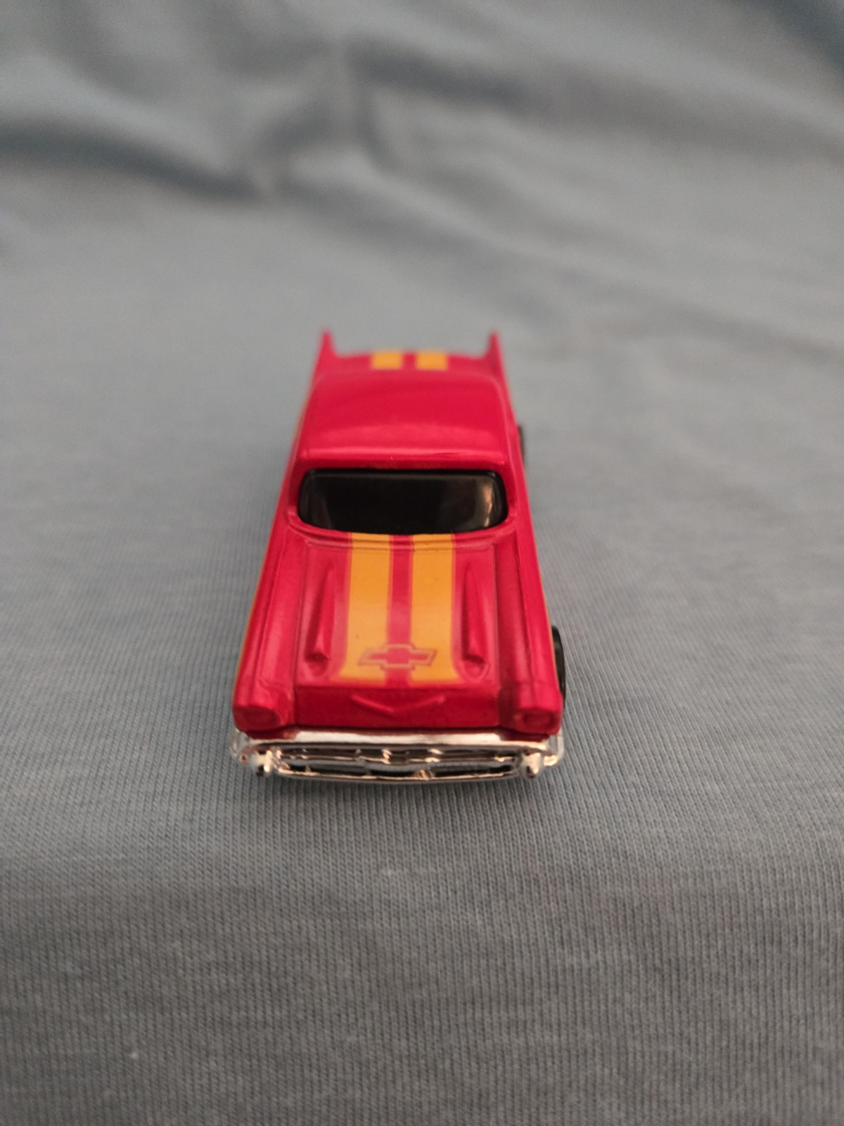 ’57 Chevy By Hot Wheels 1/64 Red With Flames 1976