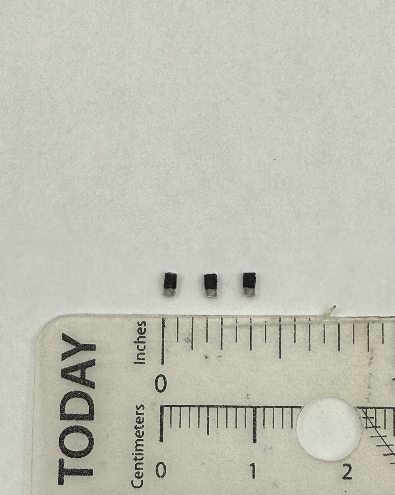 3 Pack 1/64 Black Silver Low Profile Stubby Antenna Scale Model Police Fire