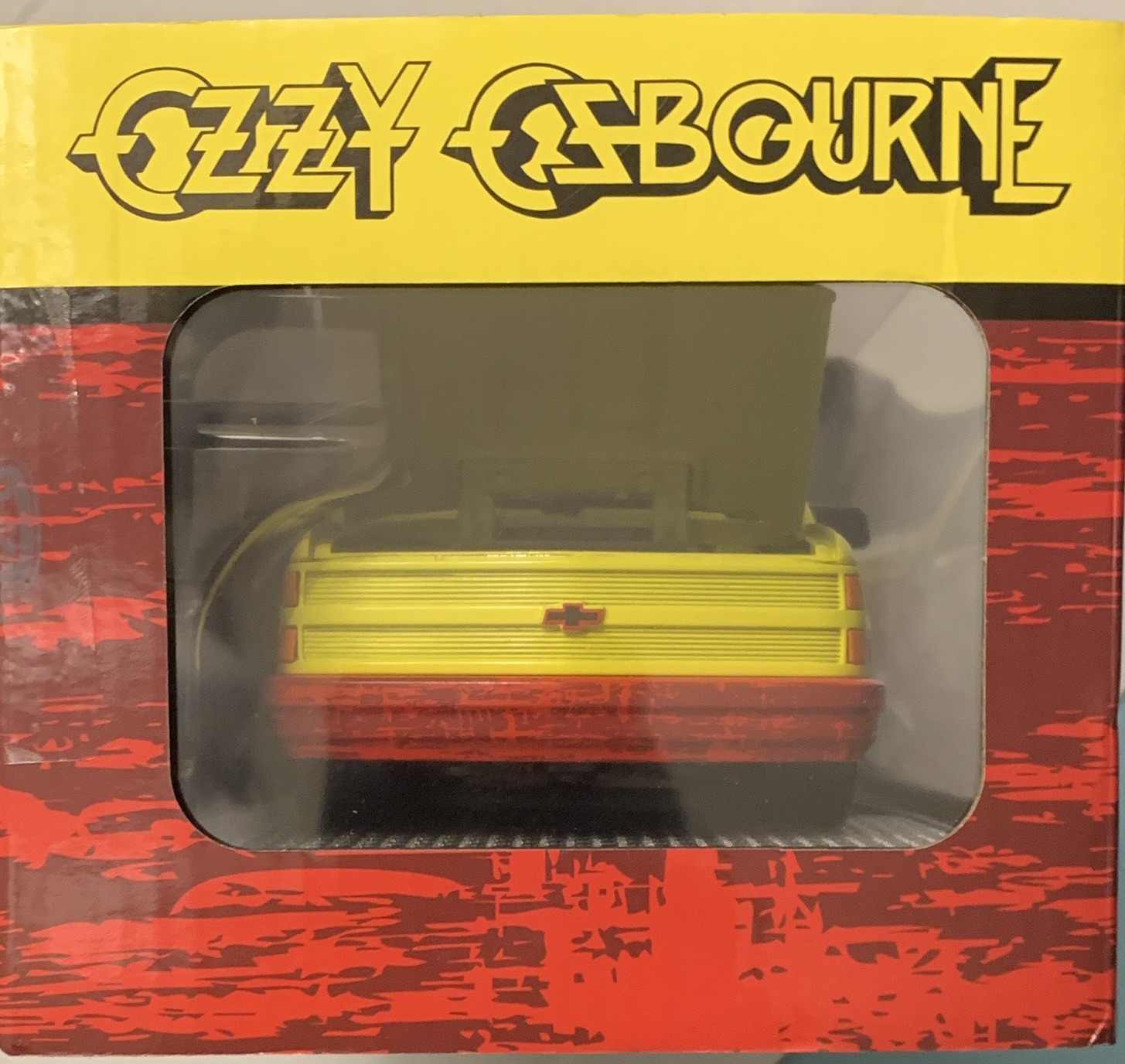 M2 Machines 1:24 Diecast 1991 Chevrolet SS 454 Pickup Yellow Red Ozzy Unopened