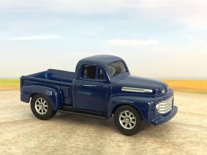 Vintage Motoring 1948 Ford F1 Flathead V8 Step-Side Pickup 1/64 Scale Ltd Ed P14