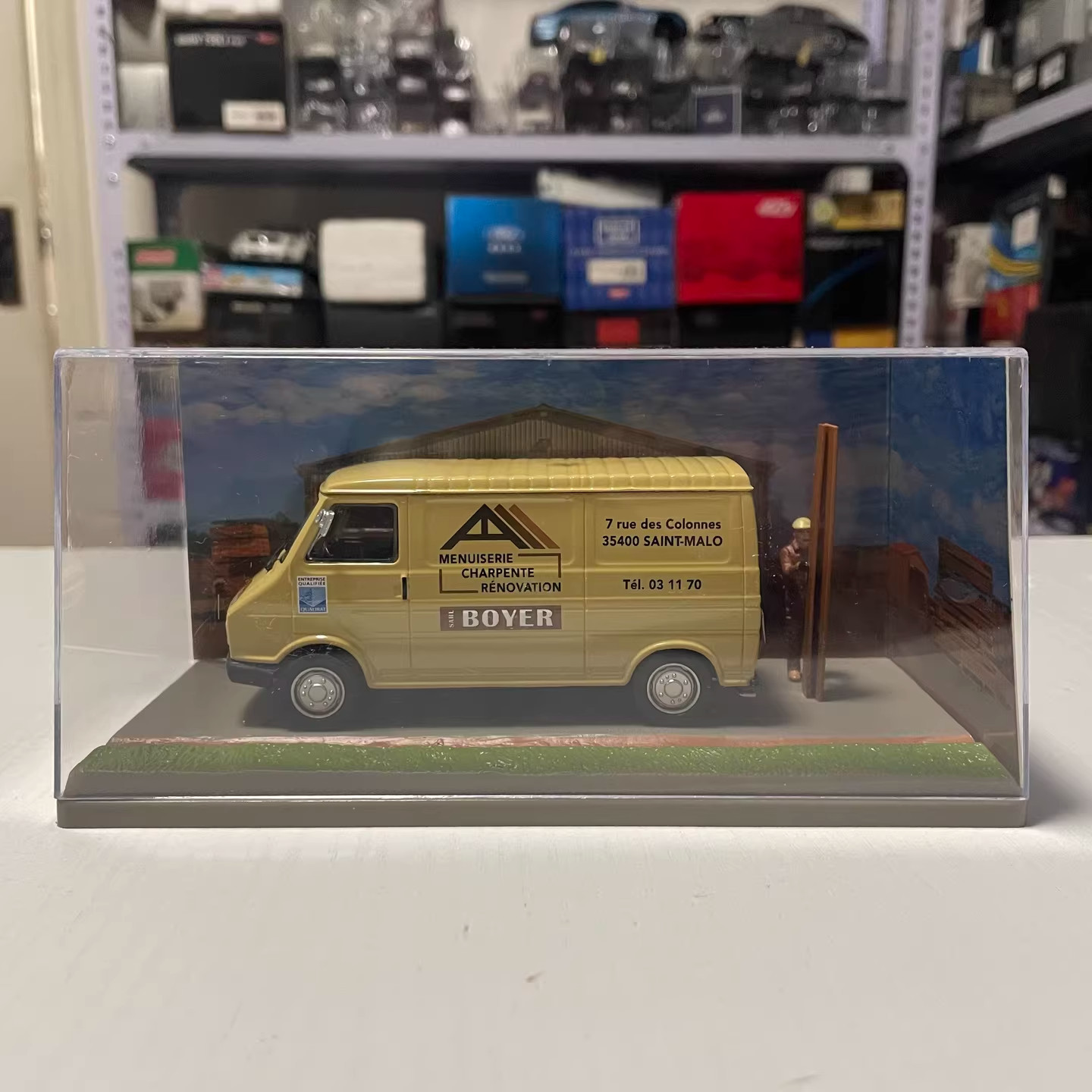1:43 ATLAS/ELIGOR Citroen C35 BOYER Diecast Model
