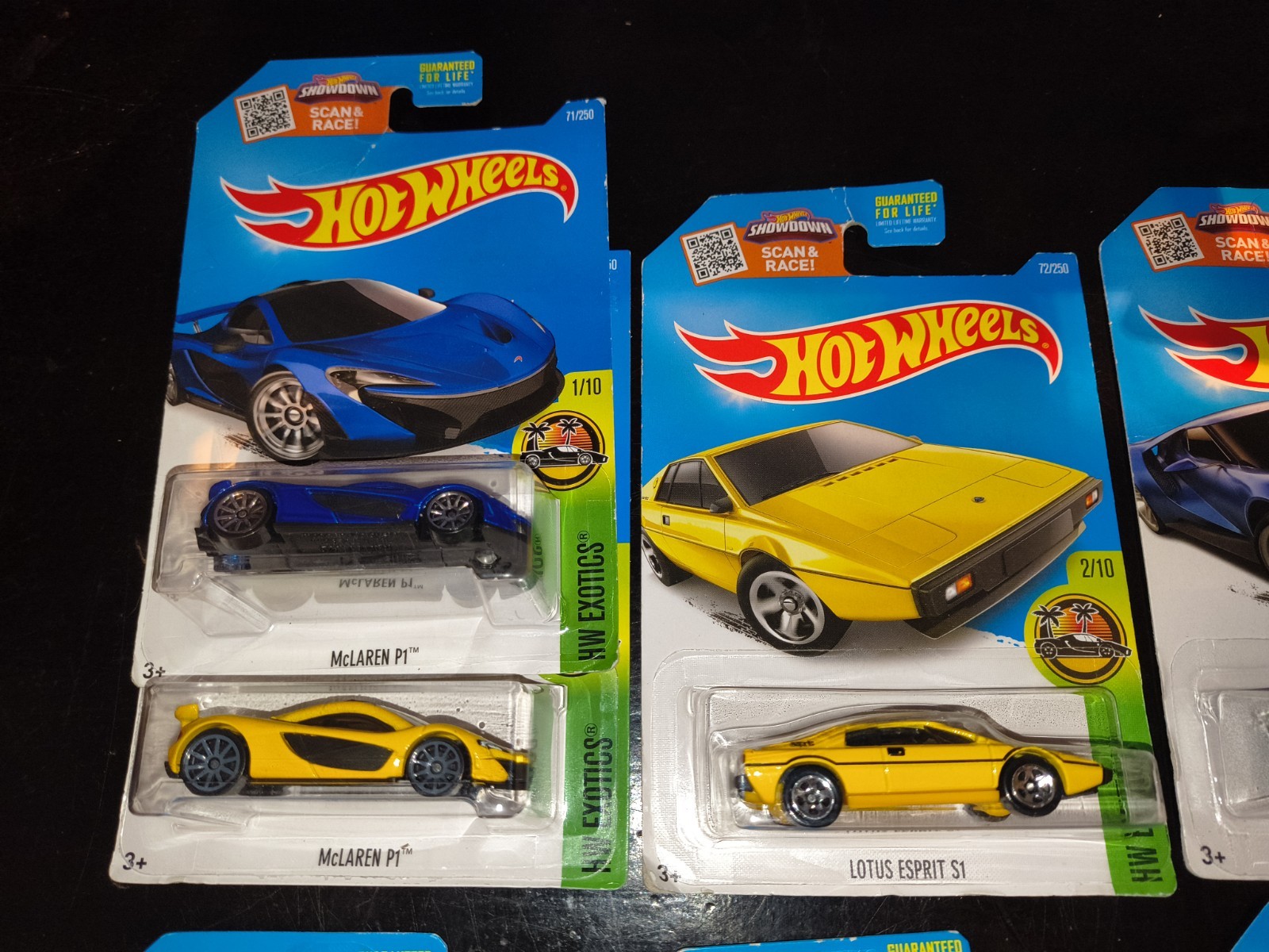 Hot Wheels Exotics 2016 Lot
