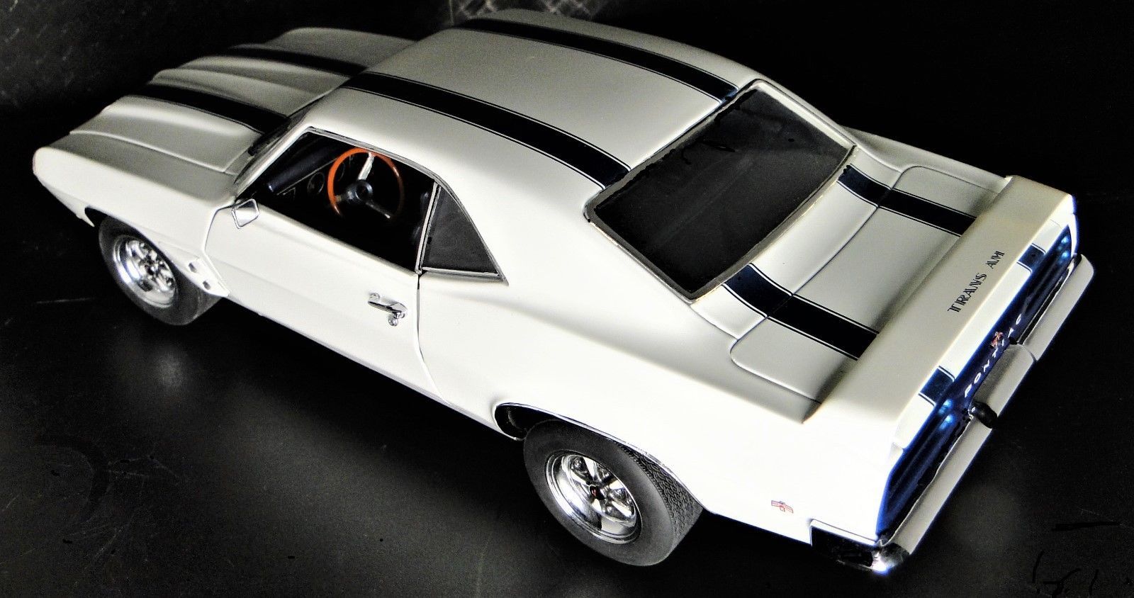 Pontiac Trans Am Firebird Race Car Custom Built Metal Model 1:24 18Racing12 1967