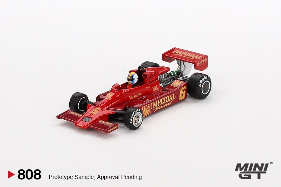 Mini GT 1:64 Lotus 78 #6 Gunnar Nilsson 1977 Japanese GP #808