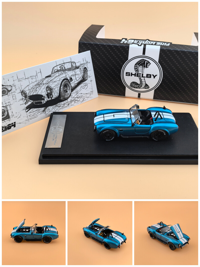 Fine Works64 1:64 Shelby Cobra 427 Diecast model Car