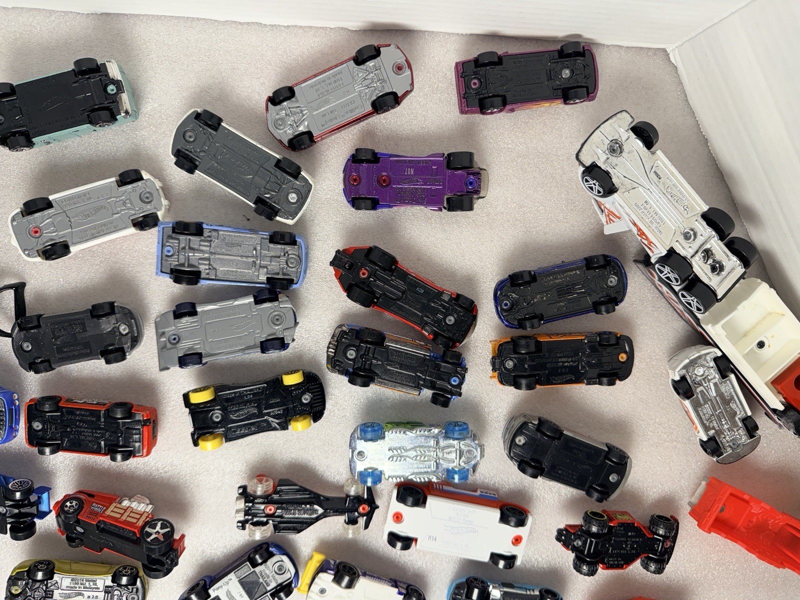Hot Wheels Diecast Cars, Trucks, Van, Motorcycle Mixed Lot of 49