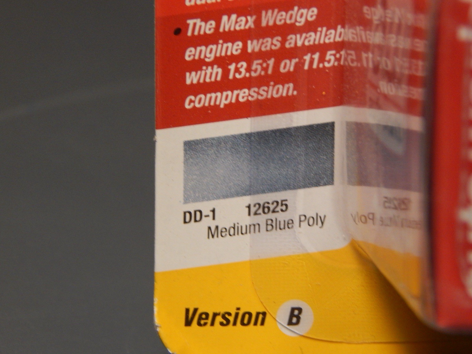 1963 Dodge Polara 500 Max Wedge Medium Blue Poly 1/4000 Auto World 1/64 MIP 2015