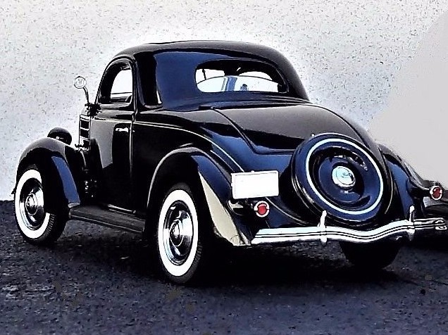 Ford 18Racing Race Car Racer12Classic Car Custom GT Built Metal1 24Model Hot Rod