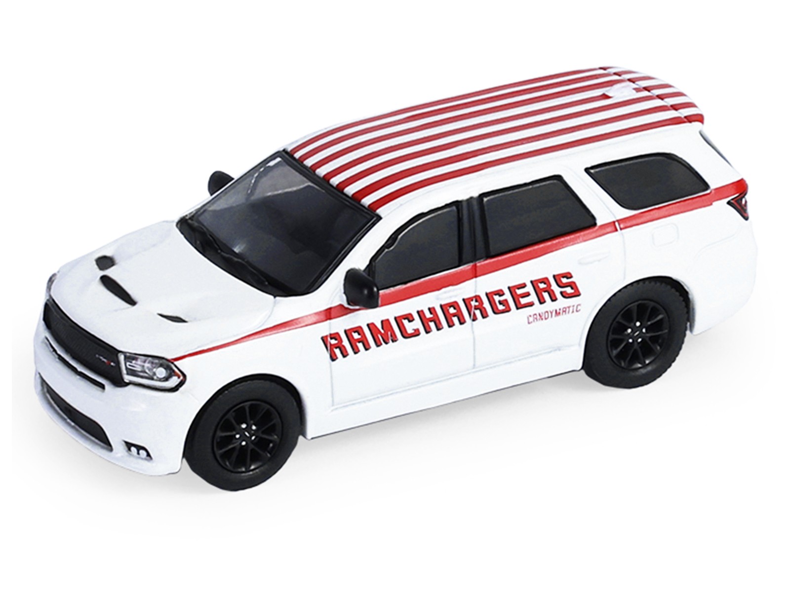 2018 Dodge Durango + 2021 Challenger SRT Ramchargers w Trailer S6 1/64 GL
