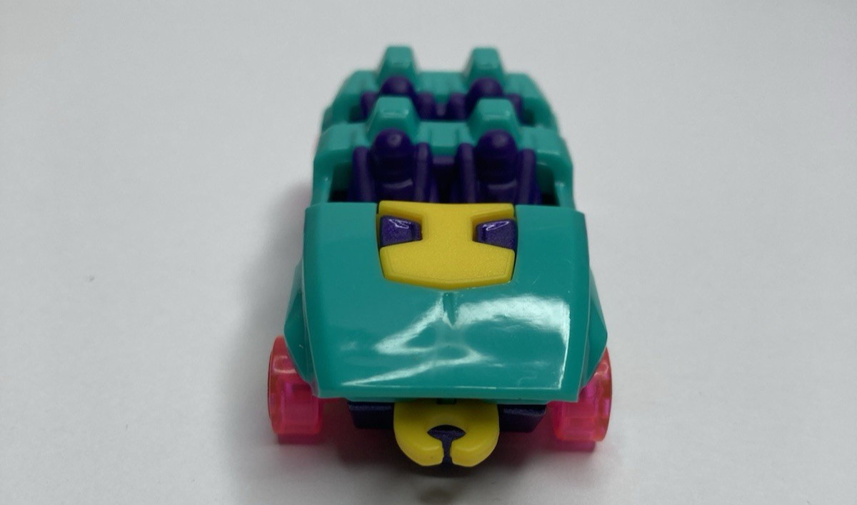 Mattel Hot Wheels Loopster teal green toy roller coaster car diecast 1:64 scale
