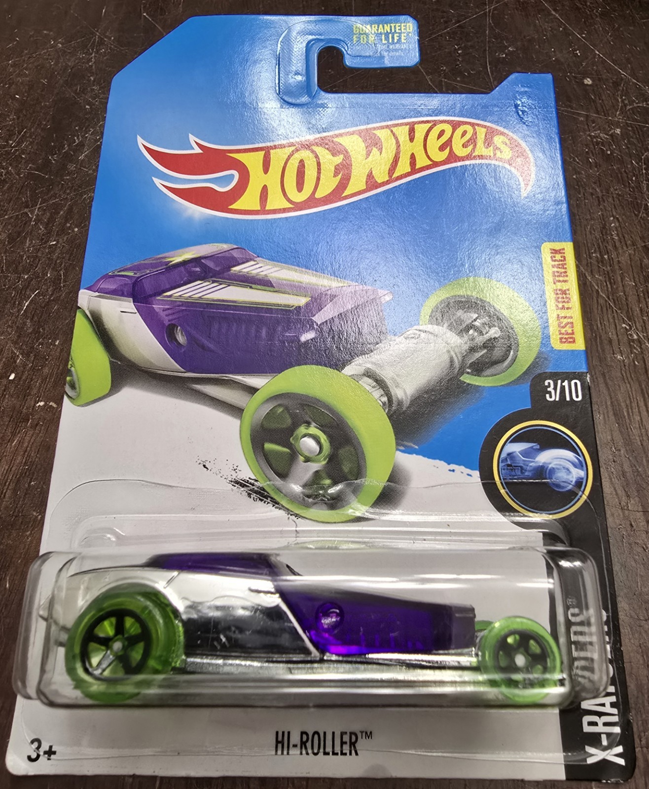Hot Wheels 2017 Hi-Roller Purple Kmart Exclusive Color HW X-Raycers #3/10 *NEW*