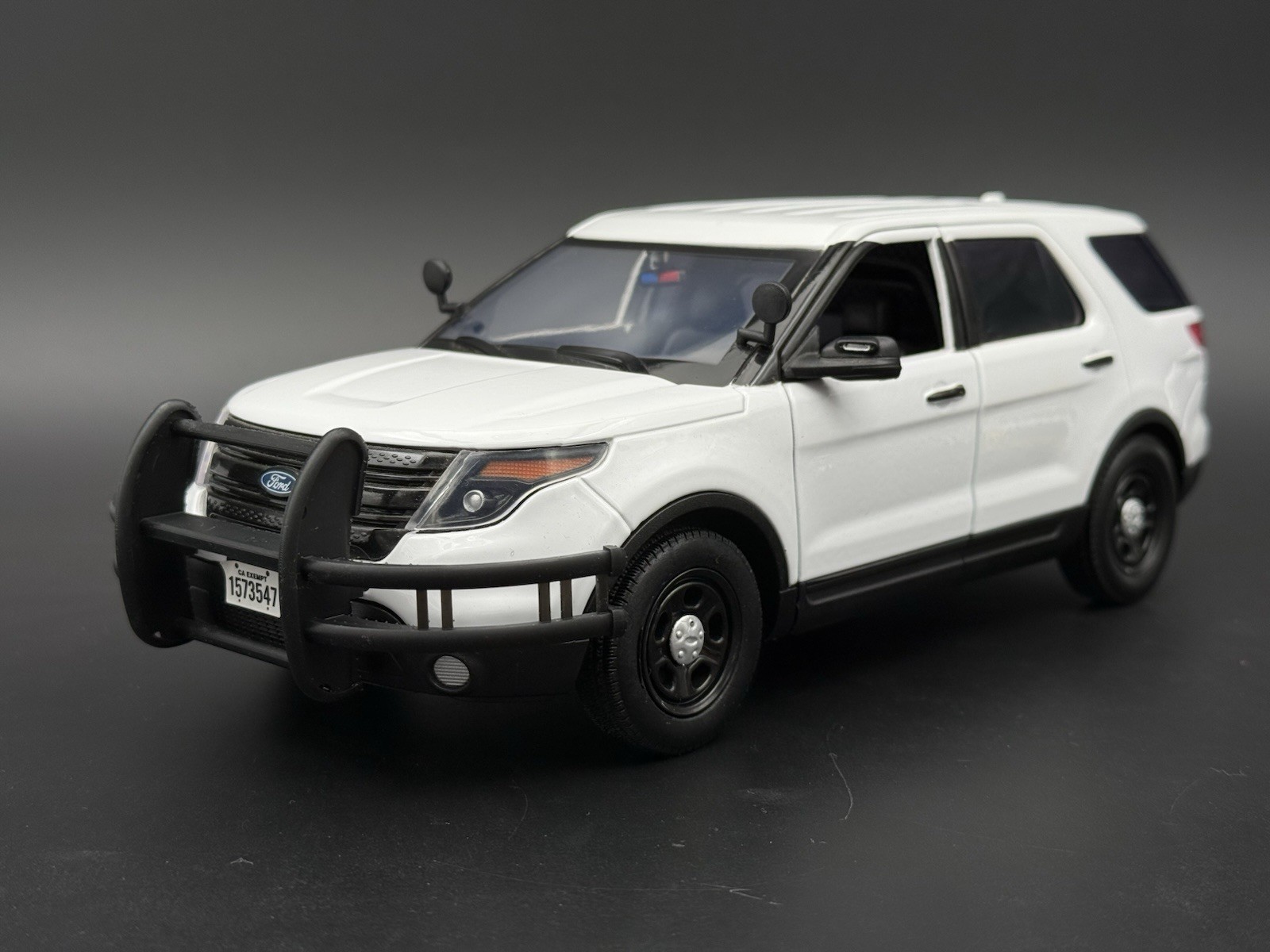 1/18 Setina Double Wrap Around Push Bumper Pushbar Motormax Explorer Police 1854