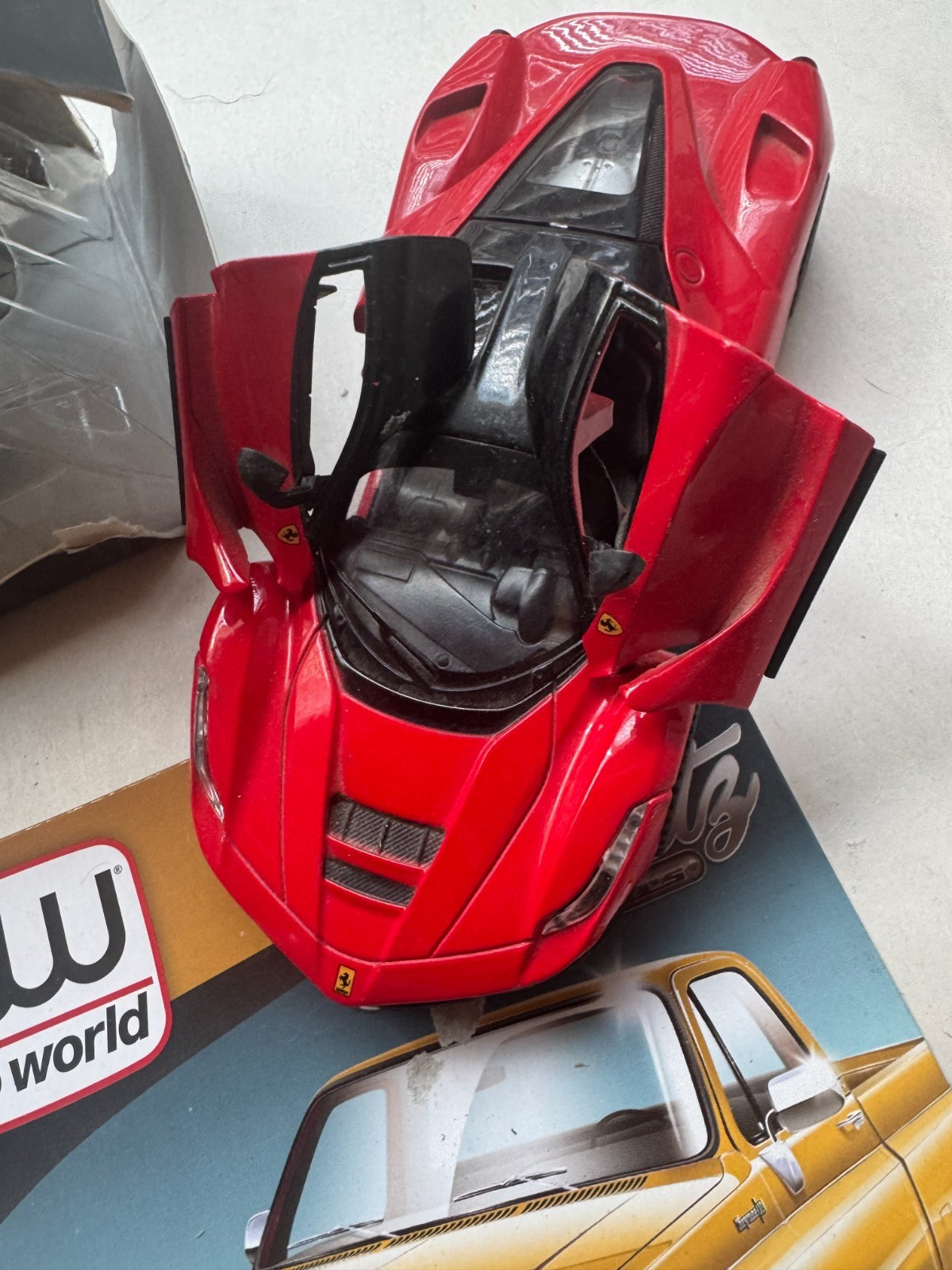 LOT OF 4 CARS – HOT WHEELS, AND OTHER BRANDS – AS SHOWN IN PICTURES –