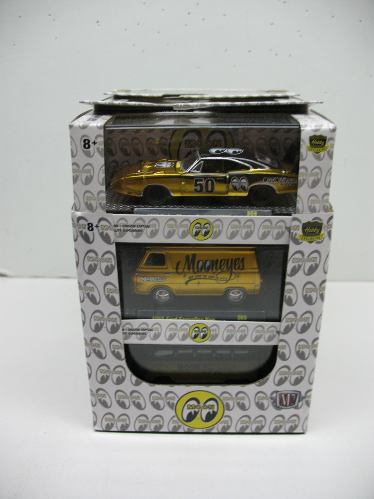 M2 Machines S69 Mooneyes Liquid Gold Set of 6 # Set Of 3,680 Hobby Exclusive NEW