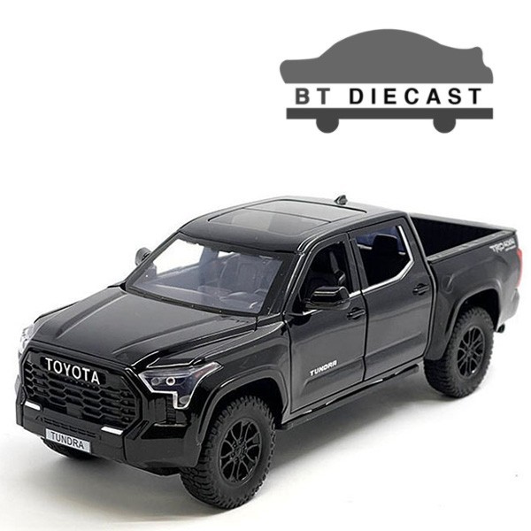 MIJO EXCLUSIVES 2023 TOYOTA TUNDRA TRD OFF ROAD 4×4 1/24 BLACK H08555R-BK