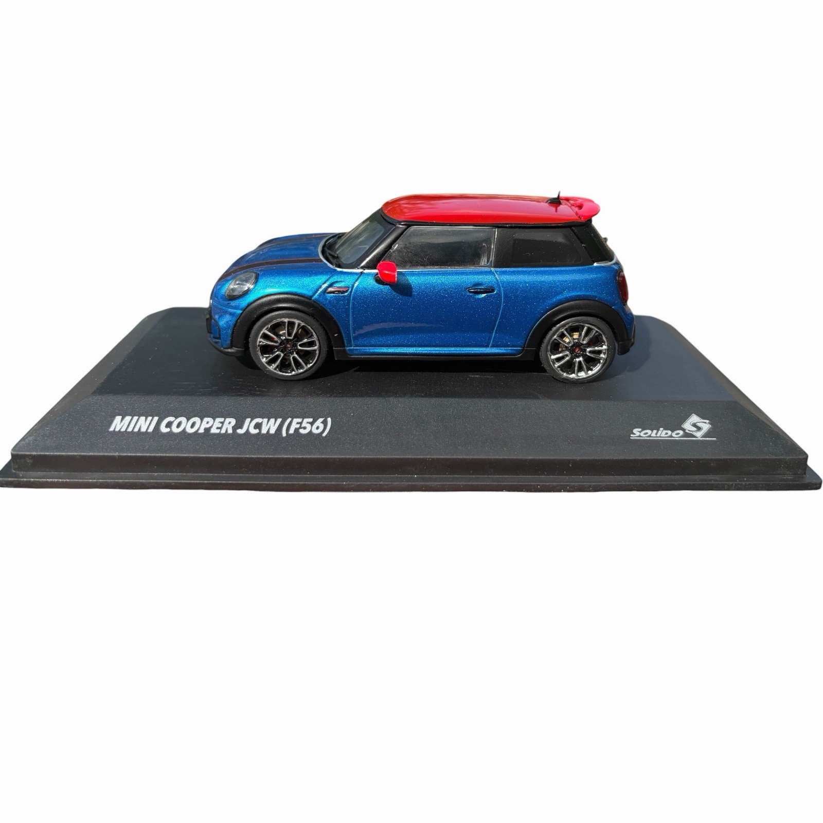 F56 MINI Cooper S John Cooper Works Blue Diecast car 1:43 Scale