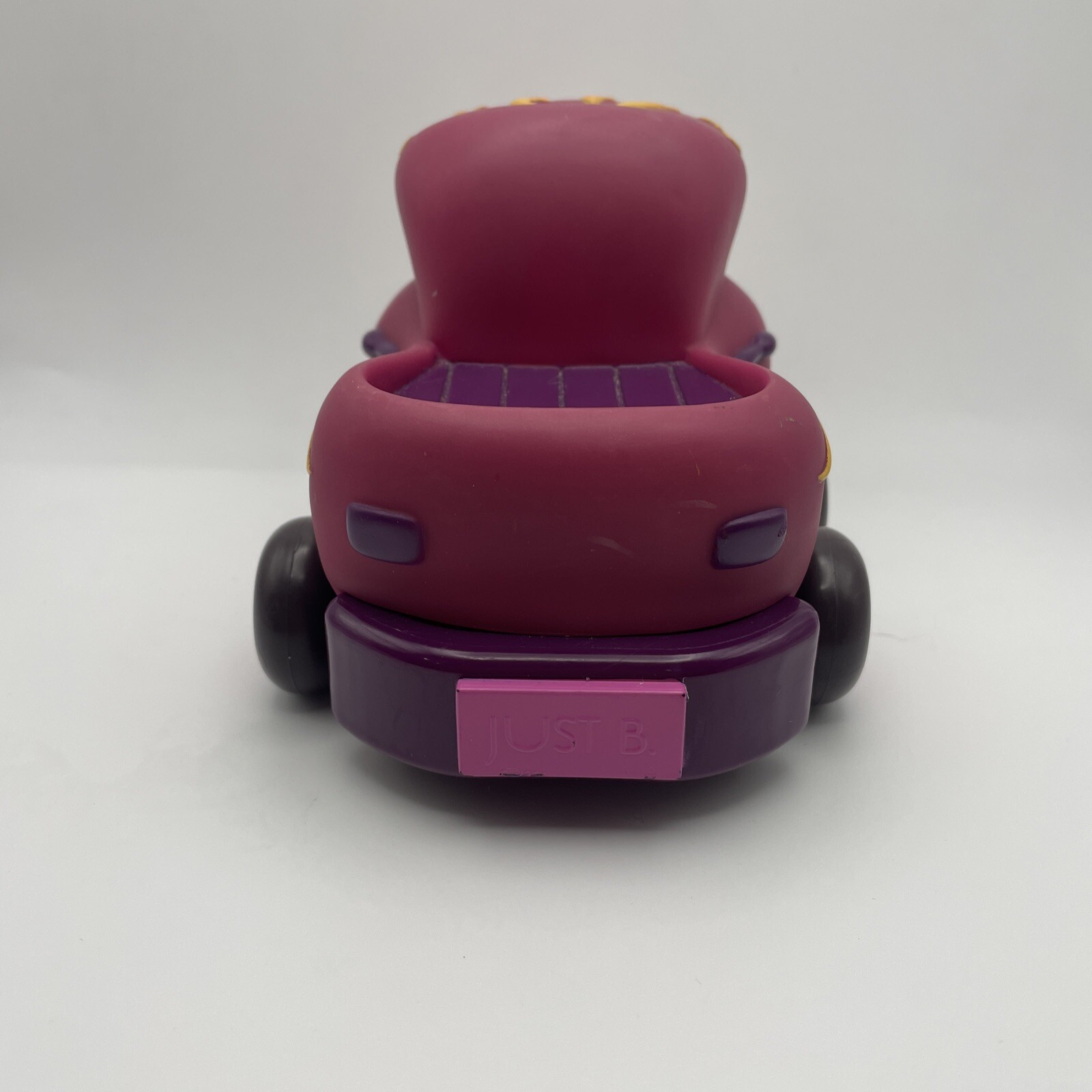 Just B You Brand – Pull Back & Go Rubber Cars – Friction Toys – Set Of 4