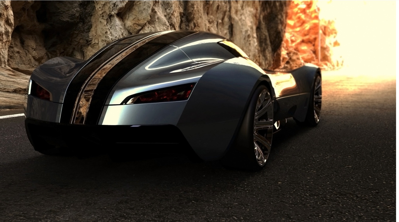 BUGATTI Race Car1 18Racing Racer24Chiron Concept Custom Built Model12Carousel SL