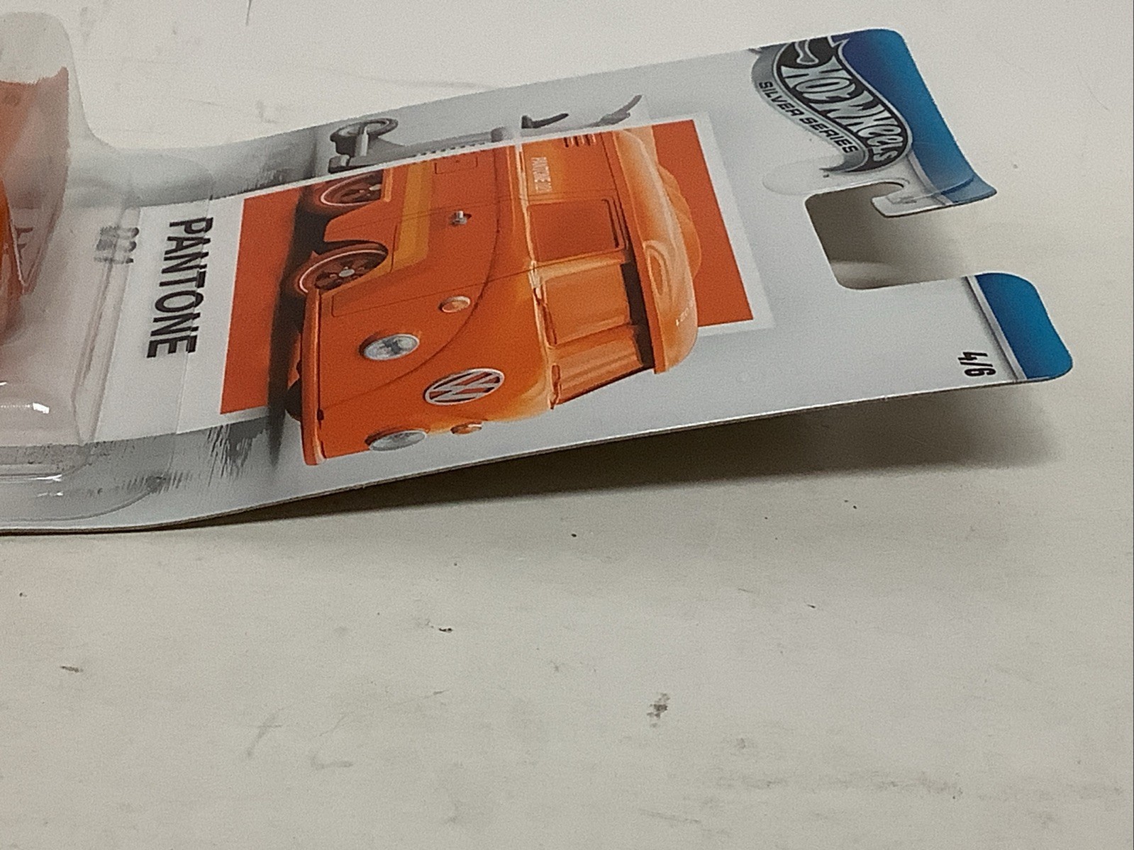 Hot Wheels Silver Series Pantone Full set of 6 In Protectors