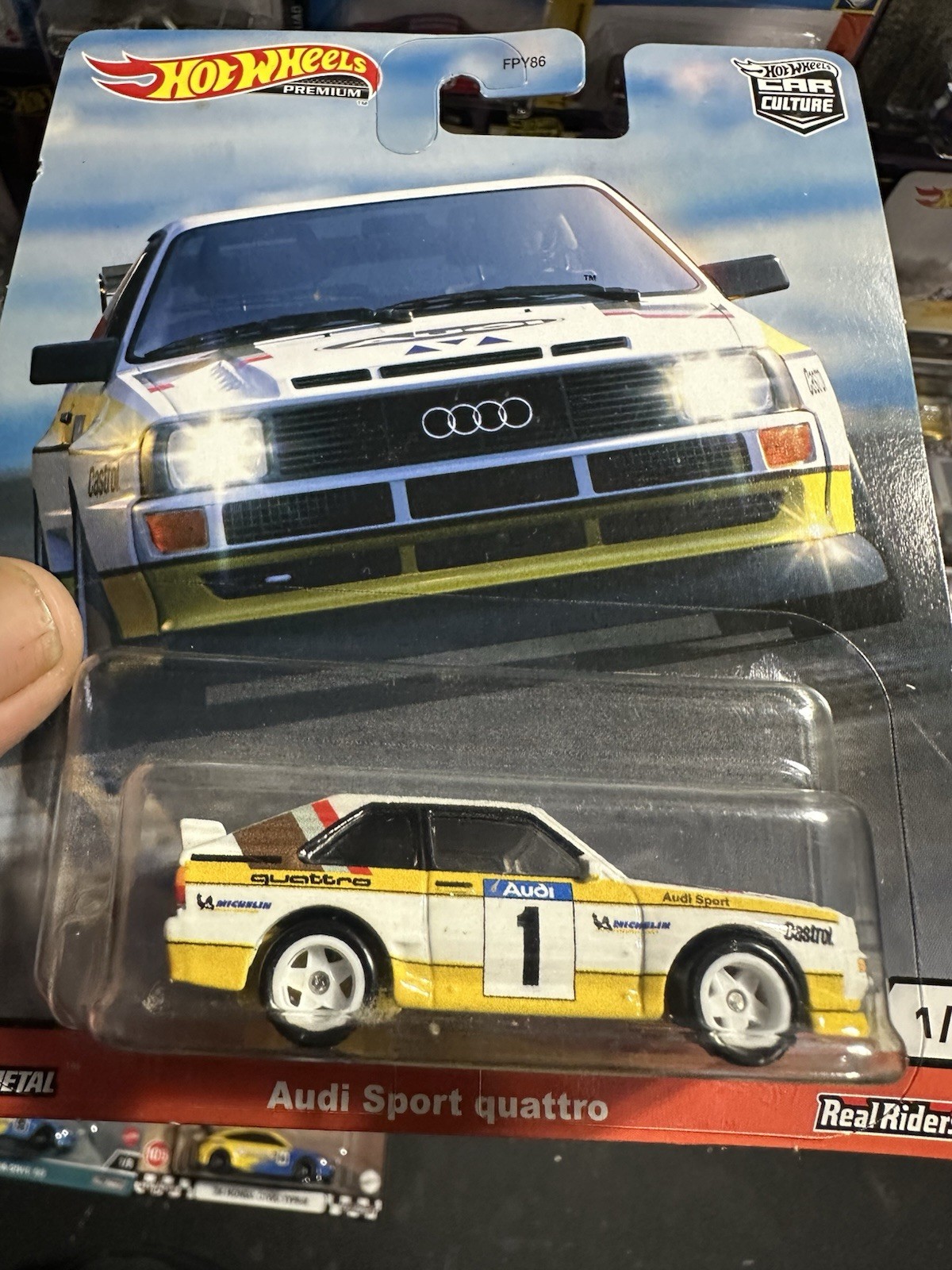 Hot Wheels Premium Audi Sport Quattro Car Culture