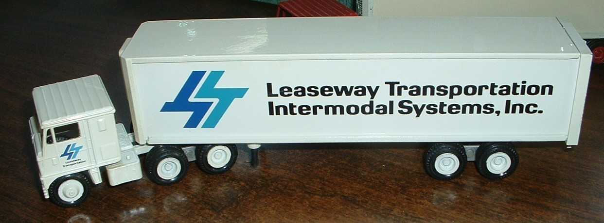 Leaseway Transportation Intermodal System Winross Truck